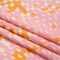 1 Yard Pink Stay Wavy Baby Stretch Cotton Poplin Fabric for Comfortable Apparel